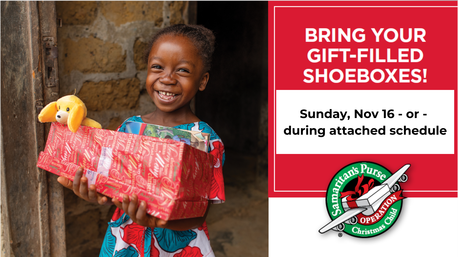 Operation Christmas Child Drop-off (1)
