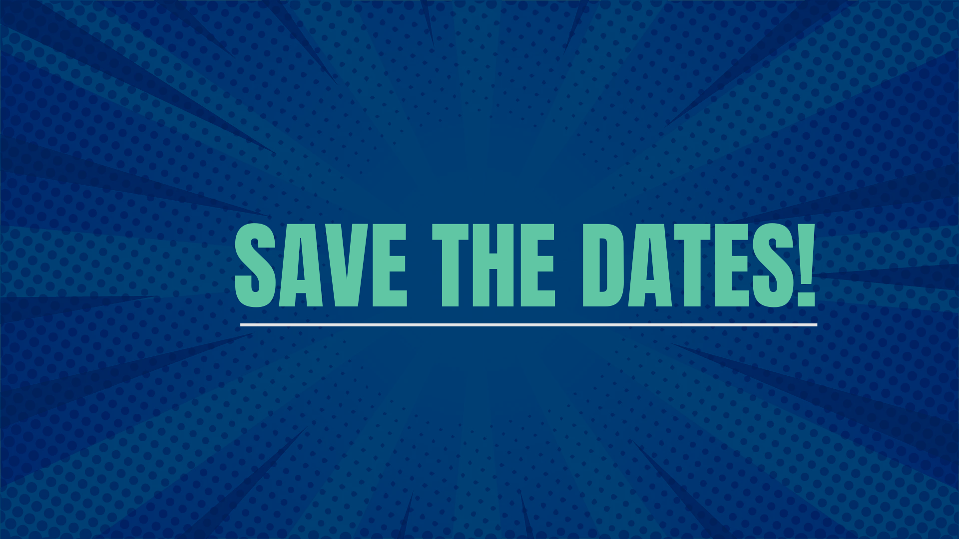 save the dates blank